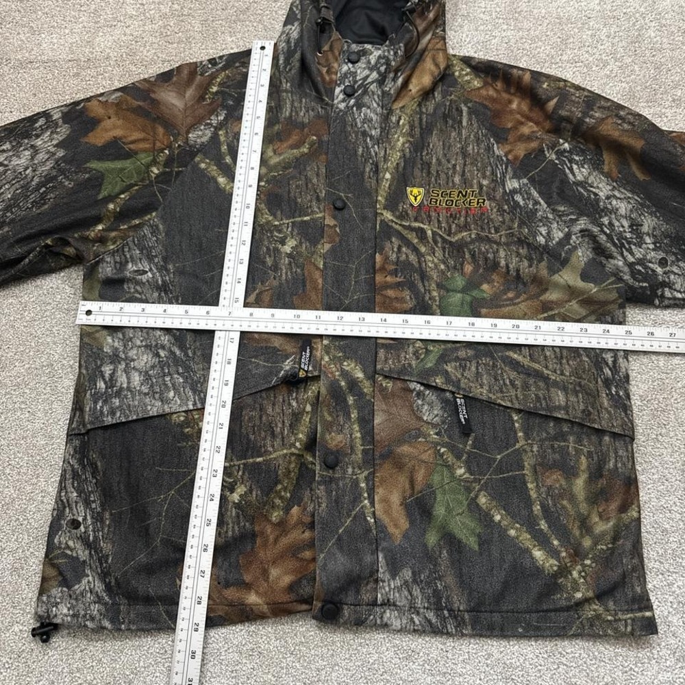 Scent Blocker Plus Frontier Hooded Camo Jacket Large - Picture 7 of 8